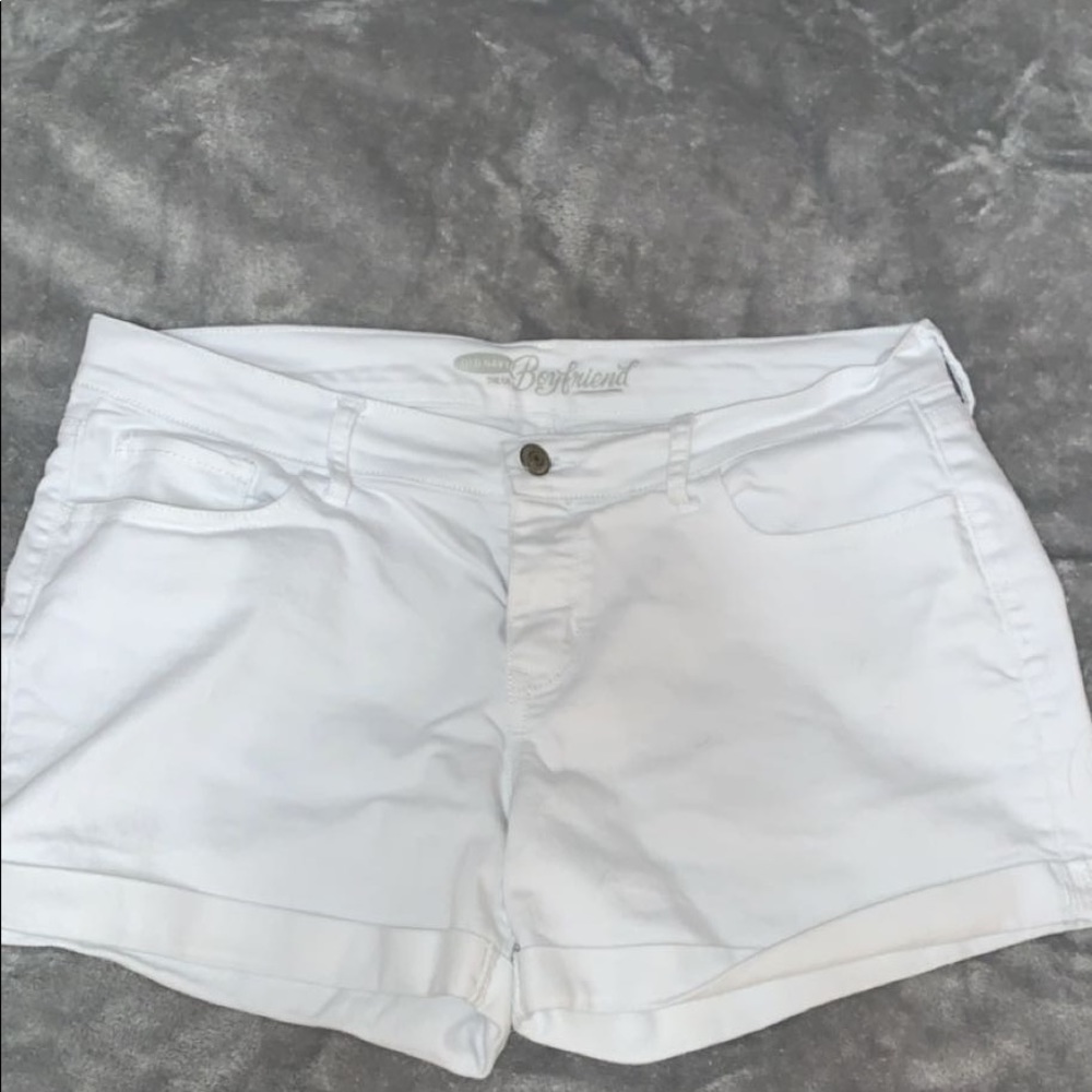cute white jean shorts